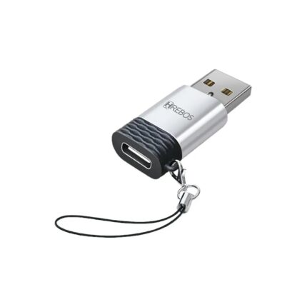 Adaptador OTG USB macho para Tipo C fêmea