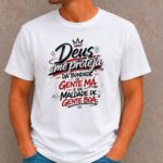 Camiseta Streetwear Deus Me Proteja da Bondade de Gente Má - Imagem 5