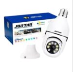 Câmera de Segurança Inteligente Jortan, Lâmpada com Visão Noturna HD, Wifi - Imagem 4