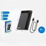 Case para HD 2,5 Pol RGB HD859 USB 3.0 Gaveta Externa para SSD e HD SATA com luz RGB