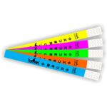 Kit 100 Pulseiras de Identificação Personalizadas para Eventos, Festas e Shows - Imagem 2