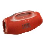 Caixa de Som Bluetooth Boombox 4 Portátil À Prova d'Água Laranja e Preta - Imagem 4