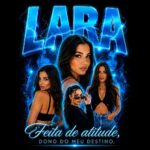 Camiseta Personalizada Tipo Poster com Fotos e Nome | Presente Exclusivo Personalizado - Imagem 3
