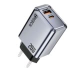 CARREGADOR HREBOS 20W PD PARA IPHONE + CABO LIGHTNING CRG-264CI - Imagem 2