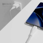 CABO MAGNÉTICO HREBOS CURL FLOW PARA IPHONE CB-502I - Imagem 3