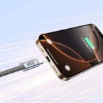 CABO USB-C 100W 2M HREBOS CB-467CC - Imagem 3