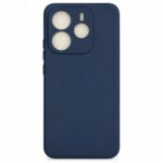 CAPA SILICONE LITE PRO PARA XIAOMI REDMI NOTE 14 4G AZUL ESCURO