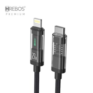 CABO TYPE-C PARA LIGHTNING 1,2M HREBOS CB-303I