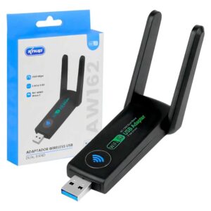 ADAPTADOR WIRELESS USB 3.0 DUAL BAND 1300MBPS KNUP KP-AW162