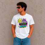 CAMISETA PERSONALIZADA COM SUA ARTE, FOTO OU FRASE | MALHA PP