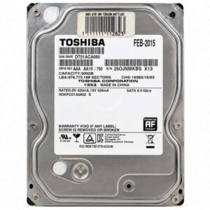 HD DISCO RÍGIDO TOSHIBA 500GB 7200RPM SATA III 3,5